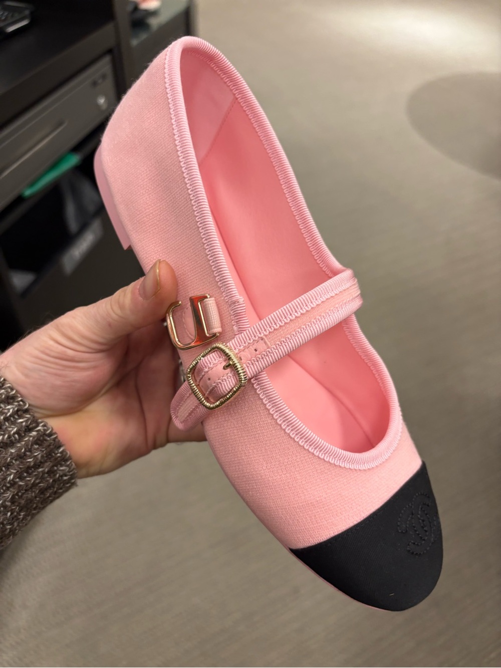 Chanel pink Mary Jane